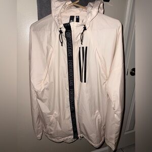 adidas Parlay For the Oceans Men's Light Beige Windbreaker Jacket